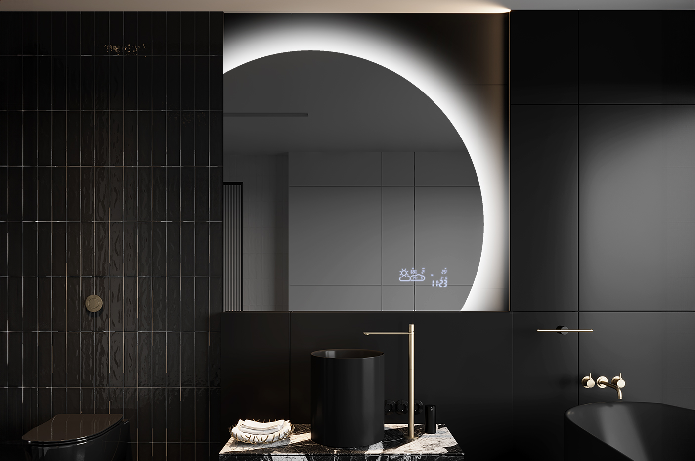 Clocks and weather stations