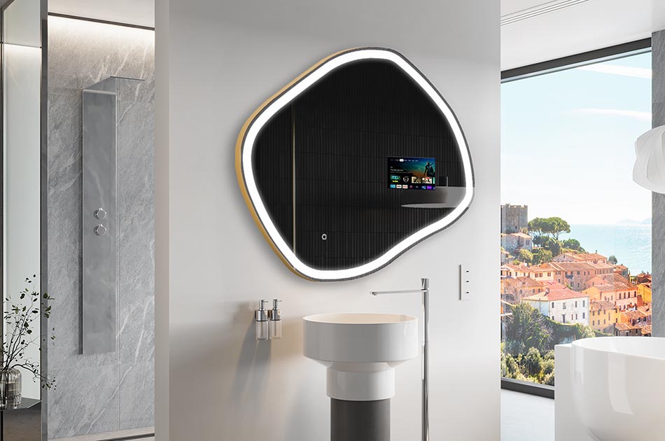 Interactive mirror with Google Assistant feature is an innovative device that combines the functions of a mirror with those of a multimedia device and Google's voice assistant. You can easily take advantage of a wide range of features such as checking the weather, taking voice notes, viewing your calendar, launching streaming apps, using Google search, making Video calls.