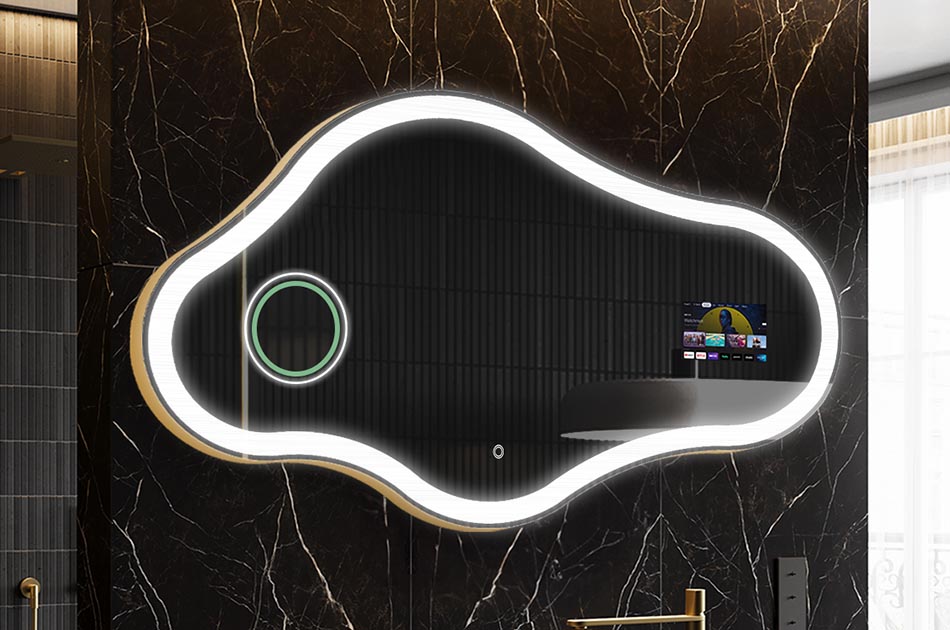 Artistic smart mirror with touch control – decorative mirror | ARTFORMA