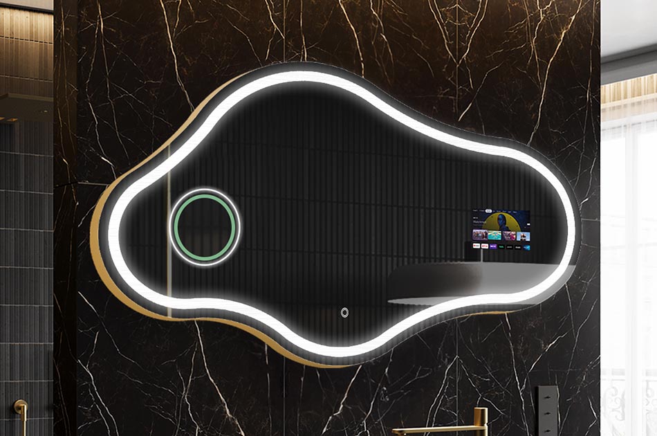 Artistic smart mirror with touch control – decorative mirror | ARTFORMA