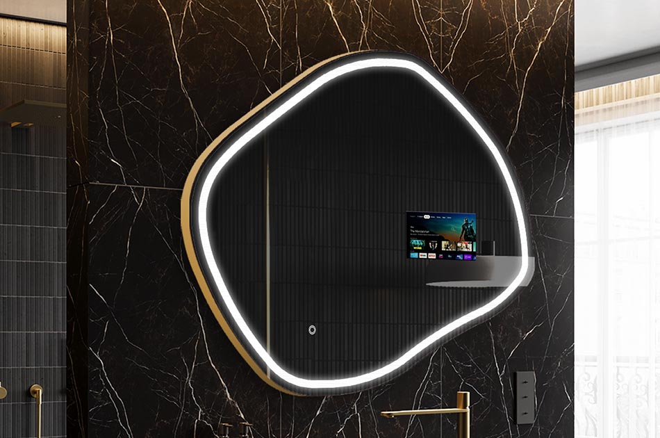 Artistic smart mirror with touch control – decorative mirror | ARTFORMA