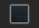 Square mirror