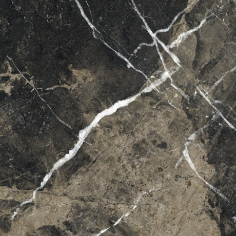 Glazed Porcelain Floor Tile 60x120, Black with Gold Veins, Glossy, Rectified A4H109 Pierre Black #16