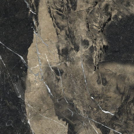 Glazed Porcelain Floor Tile 60x120, Black with Gold Veins, Glossy, Rectified A4H109 Pierre Black #27