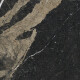 Glazed Porcelain Floor Tile 60x120, Black with Gold Veins, Glossy, Rectified A4H109 Pierre Black #28