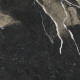 Glazed Porcelain Floor Tile 60x120, Black with Gold Veins, Glossy, Rectified A4H109 Pierre Black #31