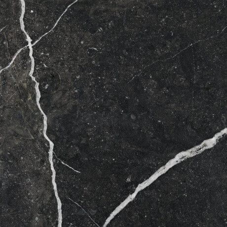 Glazed Porcelain Floor Tile 60x120, Black with Gold Veins, Glossy, Rectified A4H109 Pierre Black #40