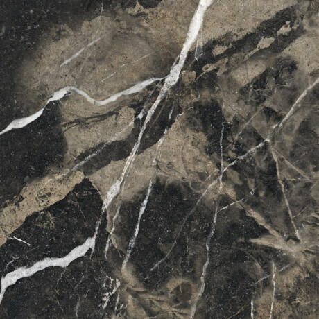 Glazed Floor Tile 60x120 with Gold Veins, Matte, Rectified, A4H110 Pierre Black #36
