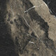 Glazed Floor Tile 60x120 with Gold Veins, Matte, Rectified, A4H110 Pierre Black #39