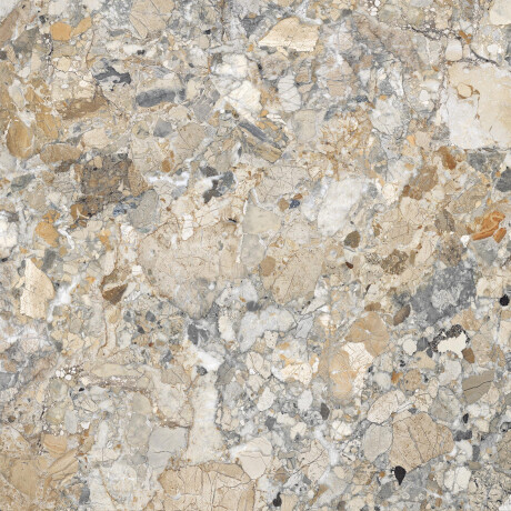 120x120 Floor Porcelain Tile, Beige-Gray Marble, Glossy Finish, A4H1113 Calda Ambrozia #1