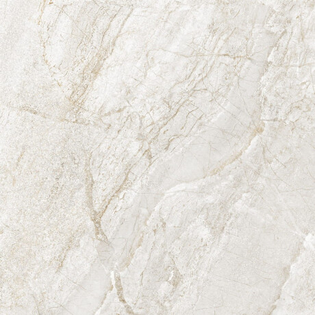 Glazed porcelain floor tile, 60x120 cm, light gray stone, matte finish, A4H1127 Agathos White #1