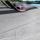 Glazed porcelain floor tile, 120x280 cm, stone gray, matte, A4H1129 Agathos Grey #5