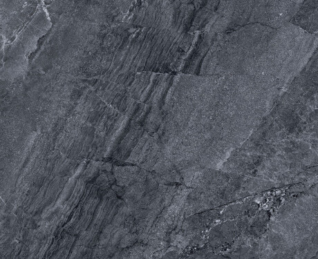 Glazed porcelain floor tile, 120x120 cm, anthracite stone, matte finish, A4H1138 Agathos Anthracite