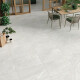 Glazed Porcelain Floor Tile, 60x120 cm, Light Gray, Matte, Rectified, A4H125, Materia Pearl #2