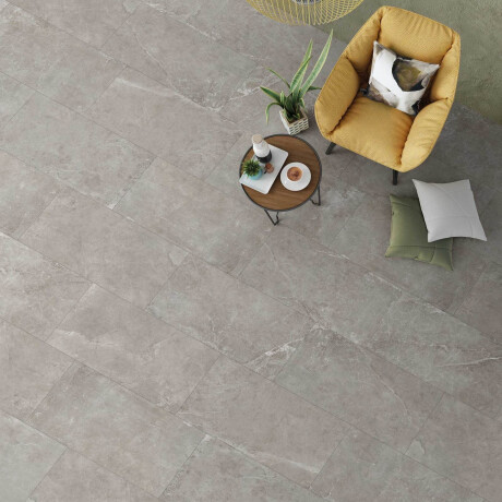 60x120 cm dark gray floor tile with light veins, matte finish, A4H141 Ermetica Lavagna #2
