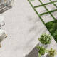 Glazed Porcelain Tile 90x90 Light Gray Ivory A4H145 Terrazzo #2
