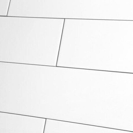 10x30 White Matte Flat Wall Tile A4H18 Blanco Mate #2