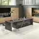 Large-format porcelain tile, 120x270 cm, with gray veining, glossy finish, rectified, A4H185 Dolomite #3