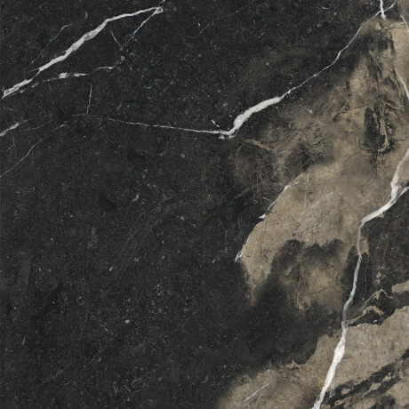 Large-format 120x270 cm matte black porcelain tile with gold veins, rectified, A4H196 Pierre Black #7
