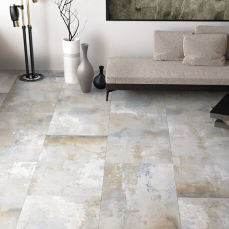 Glazed porcelain floor tile, 120x280 cm, matte gray, rectified, A4H250 City Grey #5