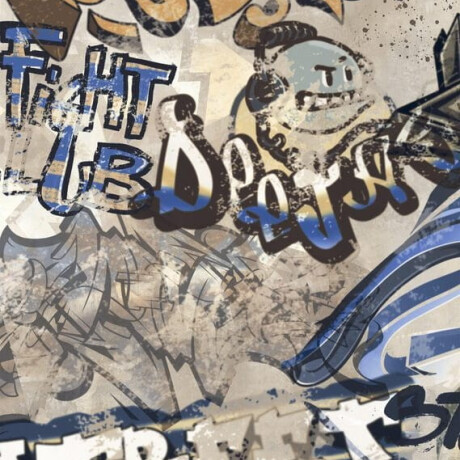 Large-format glazed porcelain floor tiles, 120x280 cm, matte beige, rectified, A4H255 City Graffiti Beige #3