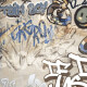 Large-format glazed porcelain floor tiles, 120x280 cm, matte beige, rectified, A4H255 City Graffiti Beige #5