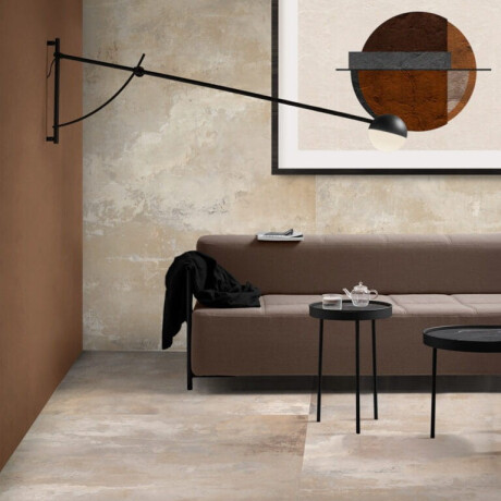 Large-format glazed porcelain floor tiles, 120x280 cm, matte beige, rectified, A4H257 City Beige #6