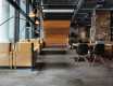 Glazed porcelain floor tile, 120x120 cm, matte brown, rectified, A4H265 City Multicolor