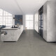 Glazed porcelain floor tile, 60x120 cm, matte concrete gray, rectified, A4H322 Massive Davy #1