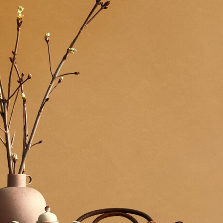 Large-format glazed porcelain tile for floors, 120x280 cm, matte gold, rectified, A4H359 Mood Ritual #1