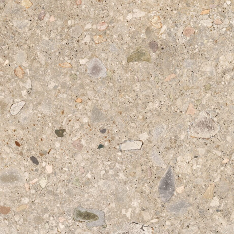 Glazed porcelain floor tile, 60x120 cm, beige terrazzo, matte finish, rectified, A4H408 Ceppo Di Gre Warm #3