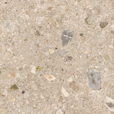 Glazed porcelain floor tile, 60x120 cm, beige terrazzo, matte finish, rectified, A4H408 Ceppo Di Gre Warm #11