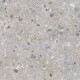 Glazed porcelain floor tile, 120x120 cm, matte terrazzo gray, rectified, A4H417 Ceppo Di Gre Multi #5
