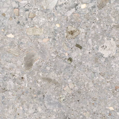 Glazed porcelain floor tile, 60x120 cm, light gray, matte, rectified, A4H418, Ceppo Di Gre Multi Terrazzo #4