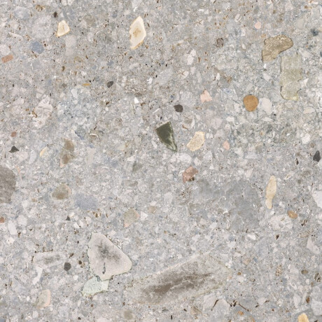 Glazed porcelain floor tile, 60x120 cm, light gray, matte, rectified, A4H418, Ceppo Di Gre Multi Terrazzo #8