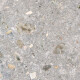 Glazed porcelain floor tile, 60x120 cm, light gray, matte, rectified, A4H418, Ceppo Di Gre Multi Terrazzo #9