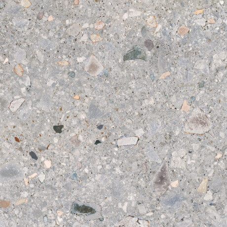 Glazed porcelain floor tile, 60x120 cm, light gray, matte, rectified, A4H418, Ceppo Di Gre Multi Terrazzo #1