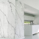 Glazed porcelain floor tile, 120x280 cm, matte finish with gray veining, rectified, A4H452 Statuario Superiore #4