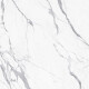 Glazed 120x120 floor tile, glossy finish with gray veining, rectified, A4H454 Statuario Superiore #5