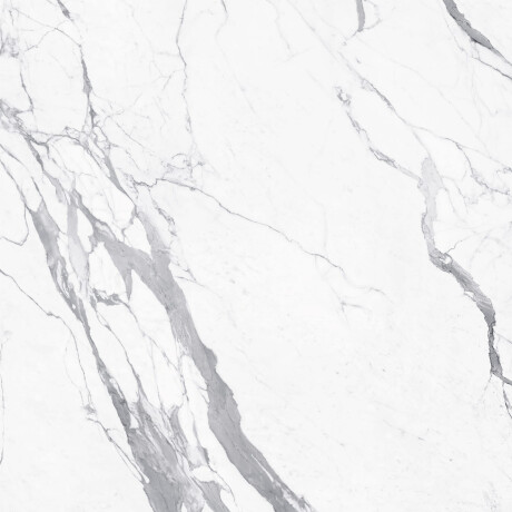 Glazed 120x120 floor tile, glossy finish with gray veining, rectified, A4H454 Statuario Superiore #12