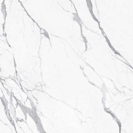 Glazed porcelain floor tile, 120x120 cm, matte finish with gray veining, rectified, A4H455 Statuario Superiore #5