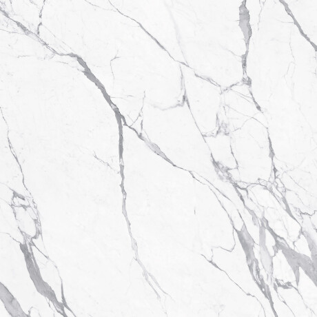 Glazed porcelain floor tile, 120x120 cm, matte finish with gray veining, rectified, A4H455 Statuario Superiore #6