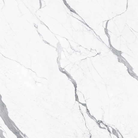 Glazed porcelain floor tile, 120x120 cm, matte finish with gray veining, rectified, A4H455 Statuario Superiore #10