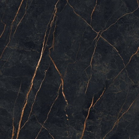 Bookmatch Porcelain Tile 120x280, Black Marble with Gold Veins, Glossy Finish A4H473 Sant Loreno #6