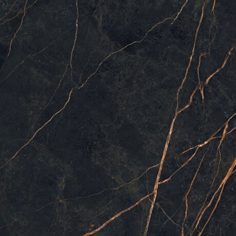 Bookmatch Porcelain Tile 120x280, Black Marble with Gold Veins, Glossy Finish A4H473 Sant Loreno #7