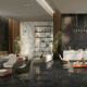 120x120 Floor Porcelain Tile, Marble with Gold Veins, Matte Finish, A4H476 Sant Loreno #4