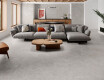 100x100 floor tiles, cross-cut travertine, matte finish, gray A4H497 Chrono Grey