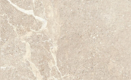 Veined stone-effect floor tile, 100x100, matte, gray-beige taupe, A4H508 Volterra Bone