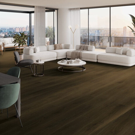 Wood-look floor tiles, 30x150, matte walnut, A4H517 Origen Walnut #2