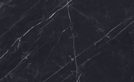 Large-format porcelain tile, 120x280, black marble with white veins, glossy finish, A4H687 Markina Black